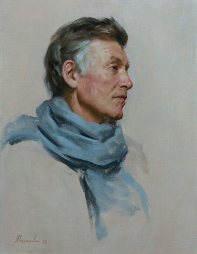 Philip Elletson, oil on canvas, 18 x 14 in.
