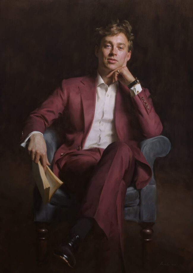 Private Collection, oil on canvas, 59 x 40 in.